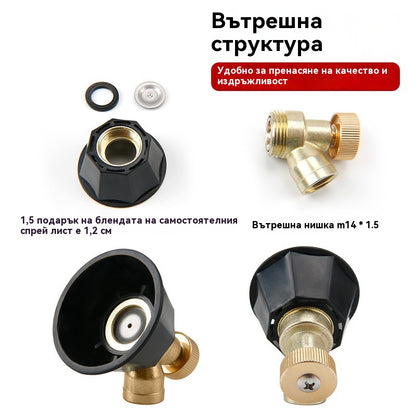 💦Регулируема месингова дюза за напояване за селскостопанска пръскачка 🌾