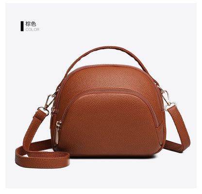 Проста и многофункционална дамска чанта през рамо