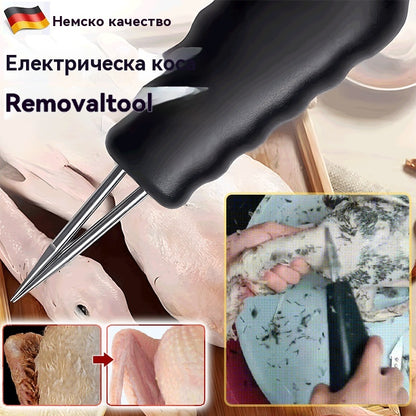 【🔥Гореща разпродажба】🛒🦆Електрическо устройство за бързо премахване на птичи косми