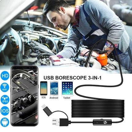 【🔥USB/Type-C/Android】7 мм ендоскопска камера