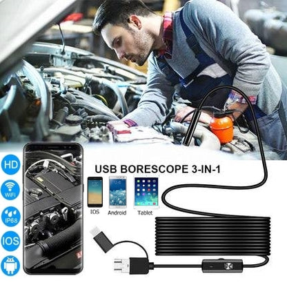 【🔥USB/Type-C/Android】7 мм ендоскопска камера