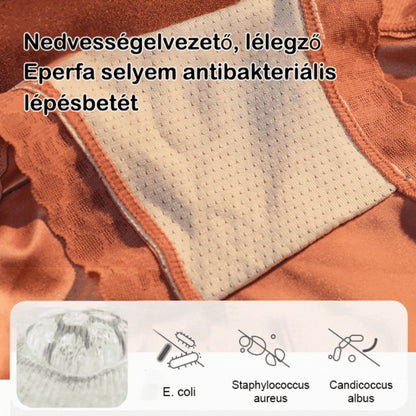 ✨✨✨【Купете 1 комплект, вземете 1 комплект безплатно】【6/12 части】Удобни и дишащи дамски гащи с висока талия