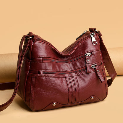 Ежедневна дамска чанта, модерна чанта за през рамо с голям капацитет, предлага се в няколко цвята